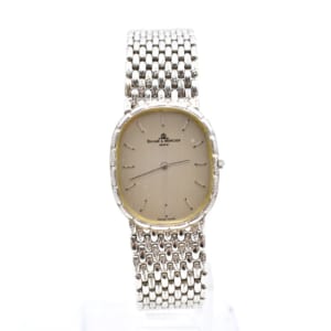 ボーム＆メルシエ シルバー文字盤 WG/QZ 買取実績【買取日：2022年1月31日】