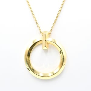 ティファニー Tワン ラージサークルネックレス K18YG 買取実績【買取日：2023年5月31日】