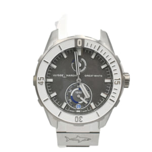 ユリス ナルダン ダイバークロノメーター グレートホワイト リミテッド 買取実績【買取日：2023年2月25日】