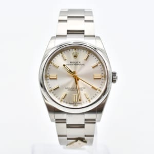 ロレックス オイスターパーペチュアル 126000 SS シルバー文字盤 買取実績【買取日：2023年1月19日】