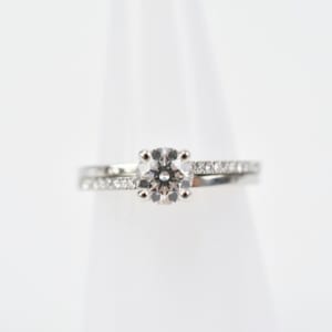 デビアス ダイヤリング 0.46ct 0.11ct 買取実績【買取日：2023年2月13日】