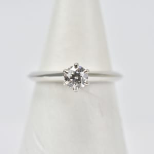 ティファニー ソリティア リング Pt950 0.24ct 買取実績【買取日：2022年11月30日】