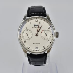 IWC ポルトギーゼ IW500712 白文字盤 SS×革/AT 買取実績