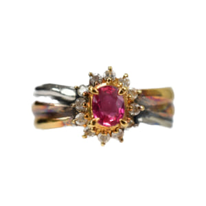 ルビーリング K18 Pt900 買取実績【買取日：2023年6月3日】