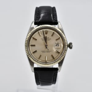 ロレックス デイトジャスト 1601 SS×レザー シルバー文字盤 買取実績【買取日：2022年12月29日】