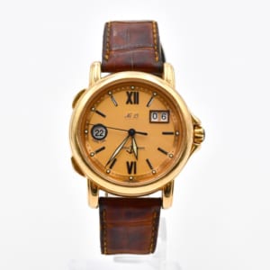 ユリス ナルダン サンマルコ 22688 ピンクギョーシェ文字盤 PG×レザー/AT 買取実績【買取日：2022年12月20日】