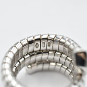 ブルガリ トゥボガス スネーク ダイヤリング K18WG 買取実績【買取日：2023年7月30日】