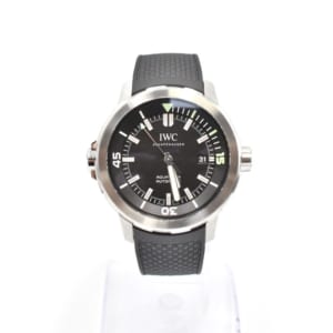 IWC アクアタイマー IW329001 黒文字盤 ラバー×SS/AT 買取実績