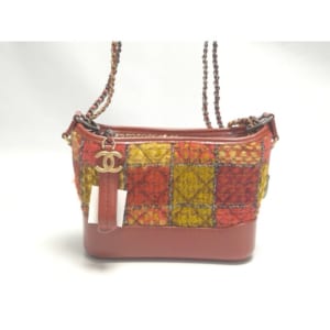 シャネル ガブリエル チェーンショルダー オレンジ SV/GD金具 買取実績【買取日：2022年12月20日】