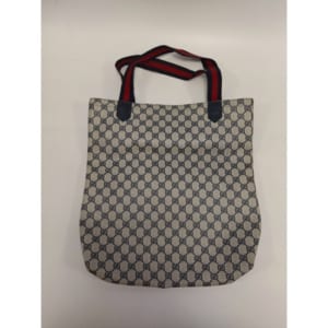 オールドグッチ シェリーライン トートバッグ ベージュ キャンバス×レザー 買取実績