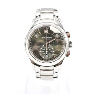 パテック フィリップ コンプリケーション アニュアルカレンダー フライバック・クロノグラフ オリーブグリーン文字盤 SS/AT 買取実績【買取日：2023年6月2日】