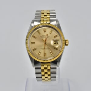 ロレックス デイトジャスト 1601 シャンパン文字盤 買取実績【買取日：2023年1月30日】