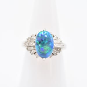 ブラックオパール ダイヤ リング PM 買取実績【買取日：2023年3月20日】