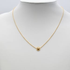 ディオール ローズデヴァン 1Pダイヤネックレス K18 買取実績【買取日：2023年3月31日】