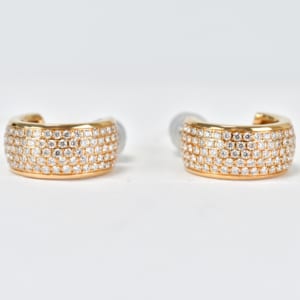 エカテリーナ ダイヤピアス K18 0.67ct