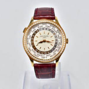 パテック フィリップ コンプリケーション ワールドタイム 7130R013 白文字盤 RG×革/AT 買取実績【買取日：2023年6月2日】