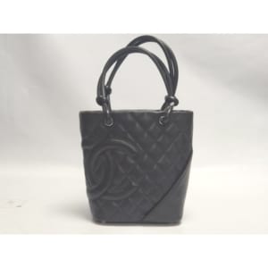 シャネル カンボン ミニトートバッグ 黒 買取実績【買取日：2022年12月23日】