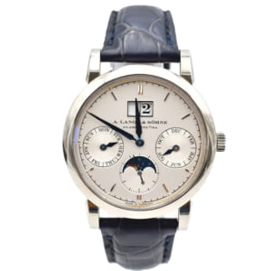 A.ランゲ＆ゾーネ サクソニア アニュアルカレンダー シルバー文字盤 買取実績【買取日：2023年4月10日】