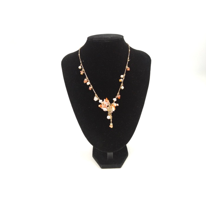 シャネル ココマーク 貝殻ネックレス 11C GP Bランク