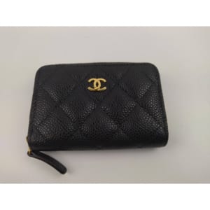 シャネル ココマーク キャビアスキン 3つ折り財布 買取実績【買取日