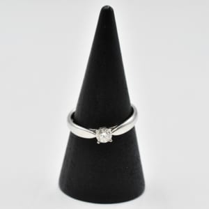 ティファニー ハーモニー ダイヤリング Pt900 0.24ct ＃11 買取実績