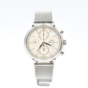 IWC ポートフィノ クロノグラフ IW391009 シルバー文字盤 SS/AT 買取実績