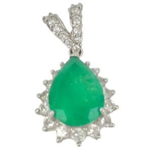 エメラルド ペンダントトップ Pt900 3.27ct 買取実績【買取日：2023年4月12日】