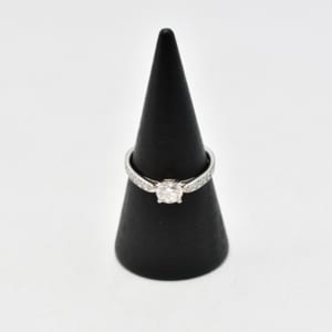 ティファニー ハーモニー ハーフサークル ダイヤ リング Pt950 0.5ct ＃9 買取実績