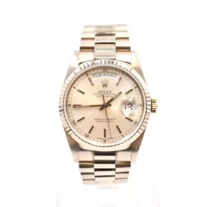 ロレックス デイデイト 18239 シルバー文字盤 買取実績【買取日：2023