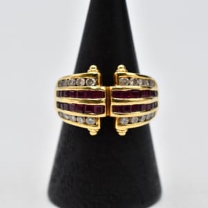 メレダイヤ ルビー リング K18 買取実績【買取日：2023年1月20日】