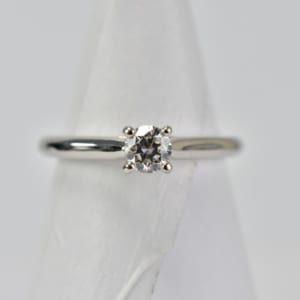 カルティエ ソリテール リング Pt950 0.24ct Qg C972 買取実績