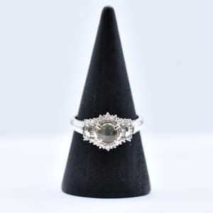 クリソベリルキャッツアイ メレダイヤ リング Pt900 1.1Ct D0.3ct 買取実績