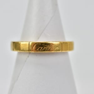 カルティエ ラニエール リング K18YG BB7871 買取実績【買取日：2023年2月28日】