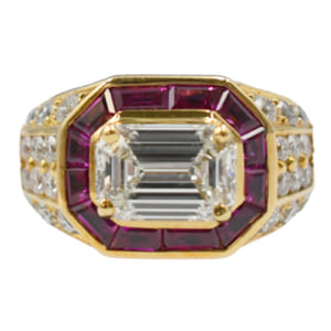 ルビー リング Pt900 0.38ct D0.33ct 買取実績 | ブランド品の