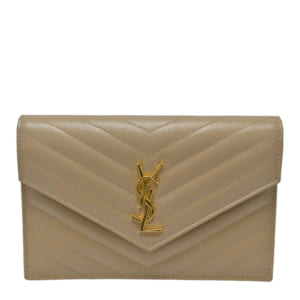 サンローランパリ モノグラム エンベロープチェーンウォレット 買取実績【買取日：2023年2月14日】