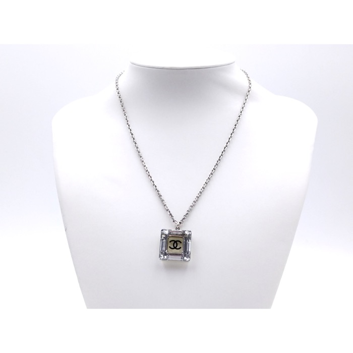 シャネル ココマーク スクエア ネックレス Bランク