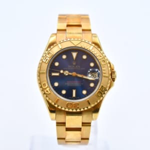 ロレックス ヨットマスター 68628 YG 青文字盤 買取実績【買取日：2023年2月17日】