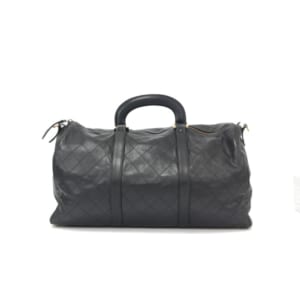 シャネル ビコローレ ボストンバッグ 黒 ラムスキン GD金具 買取実績【買取日：2023年2月14日】