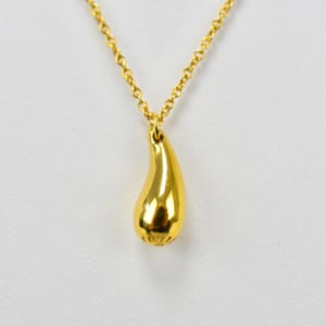 ティファニー ティアドロップ ネックレス K18YG 買取実績【買取日：2023年4月24日】