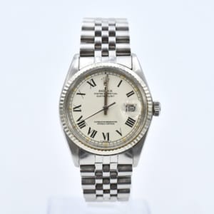 ロレックス デイトジャスト 1601 SS×WG 白文字盤 買取実績【買取日：2023年4月25日】