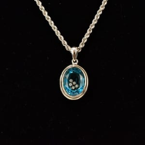 青石 12×9.5mm メレD ネックレス Pt850/Pt 買取実績