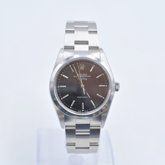 ロレックスエアキング 14000M SS ブラック文字盤