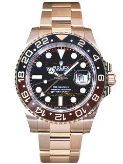 GMTマスター II 126715CHNR PG タイガーアイアン文字盤