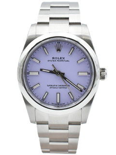 オイスター パーペチュアル 276200 SS ラベンダー文字盤