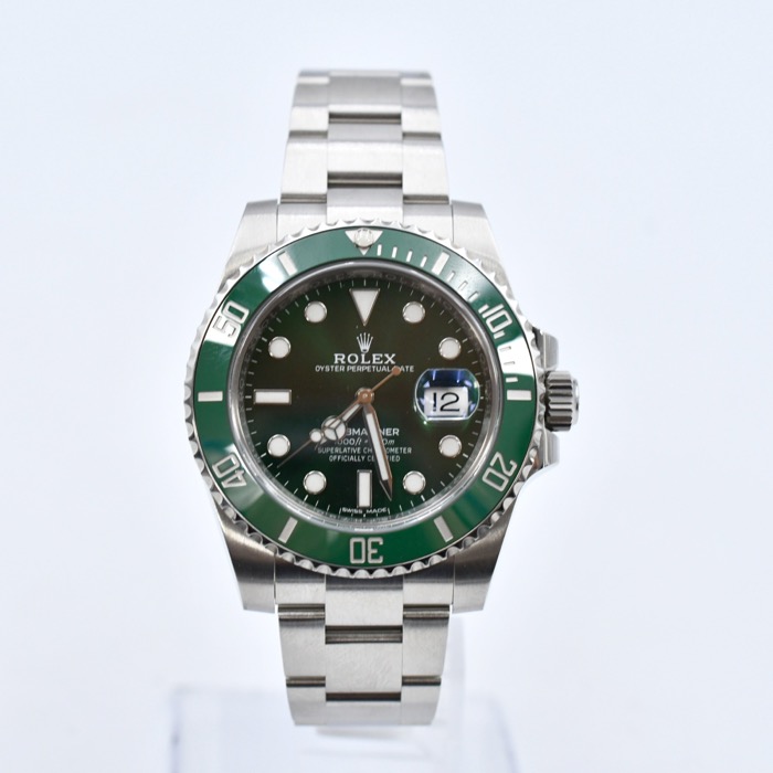 ロレックスサブマリーナー 116610LV SS グリーン文字盤