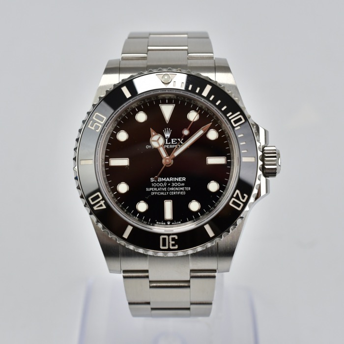 ロレックスサブマリーナー 124060 SS ブラック文字盤