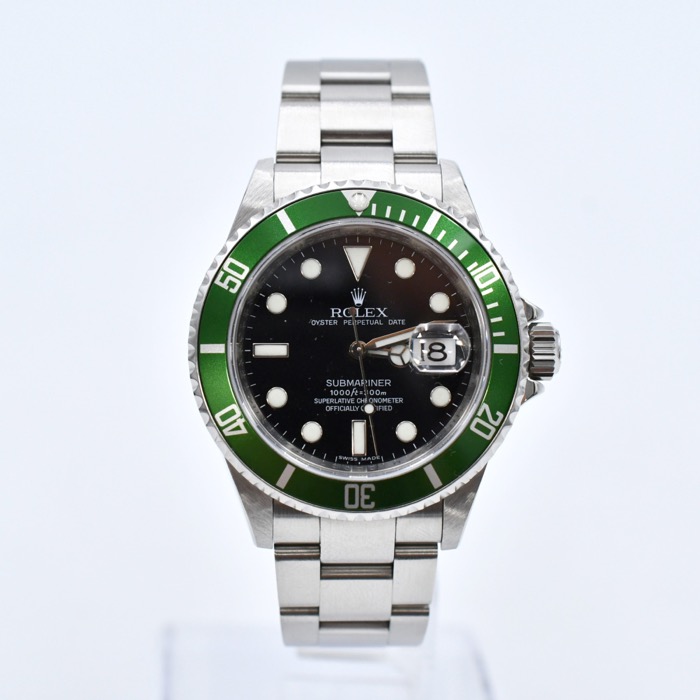 ロレックスサブマリーナー 16610LV SS ブラック文字盤