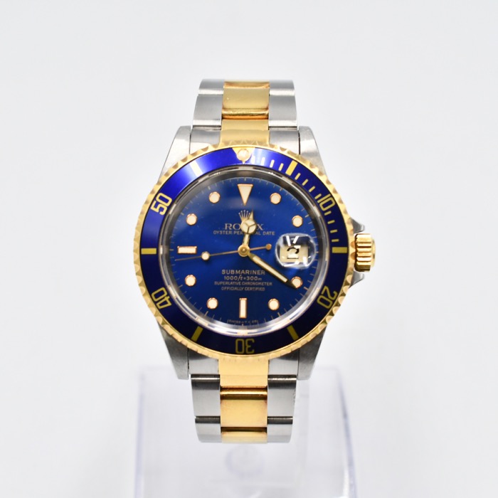 ロレックスサブマリーナー 16613 SS×YG ブルー文字盤