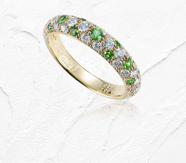 ブシュロン キャトル クルドパリ ソリテール リング Pt950 ＃47