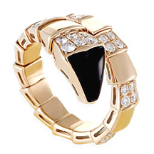 ブルガリ ピラミデ アメジスト リング 750YG 買取実績【買取日：2025年